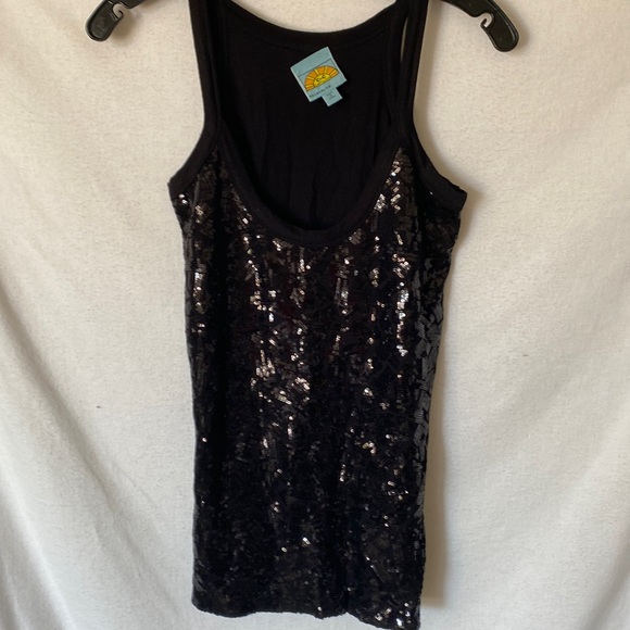C&C black sequence tank top - Picture 1 of 5